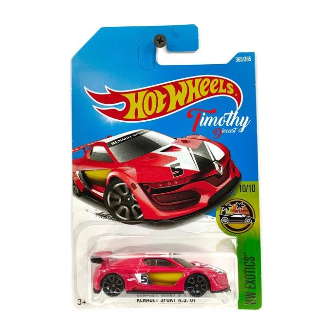 Hotwheels Renault Sport RS 01 Merah