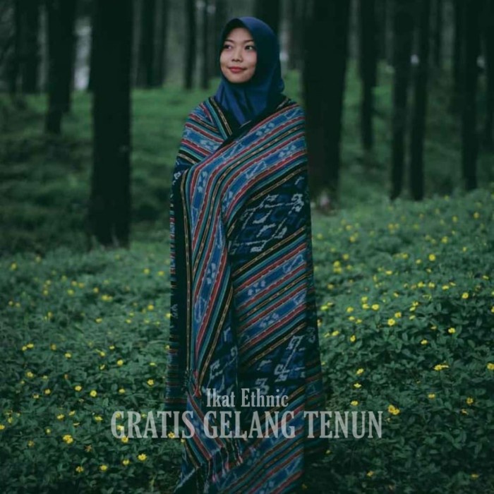Kain Tenun Etnik Blanket Tenun Ikat Jepara Tenun Blanket Flores Ntt