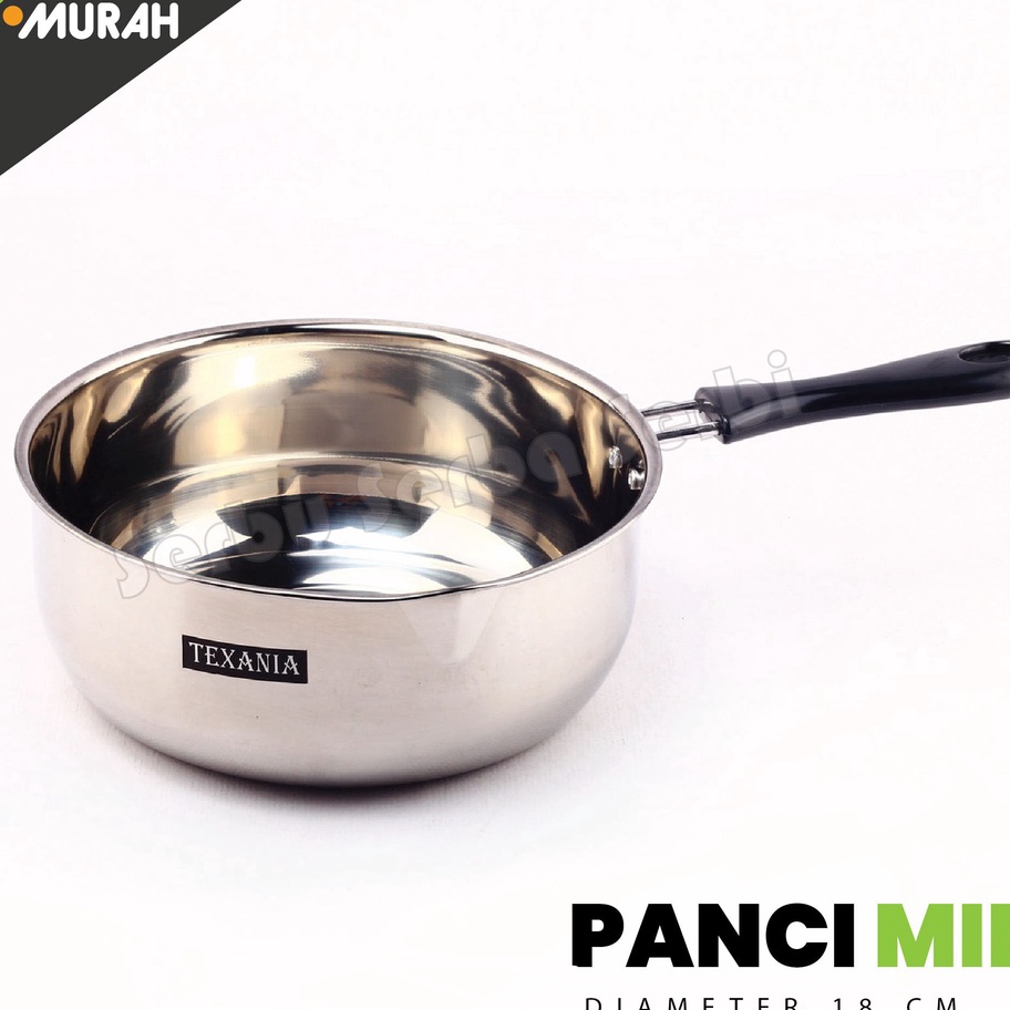 ✤Diskon✤ SERBU MURAH - Panci Mie Texana / Panci Susu / Saucepan / Panci Rebus Susu Mie Instant Gagan