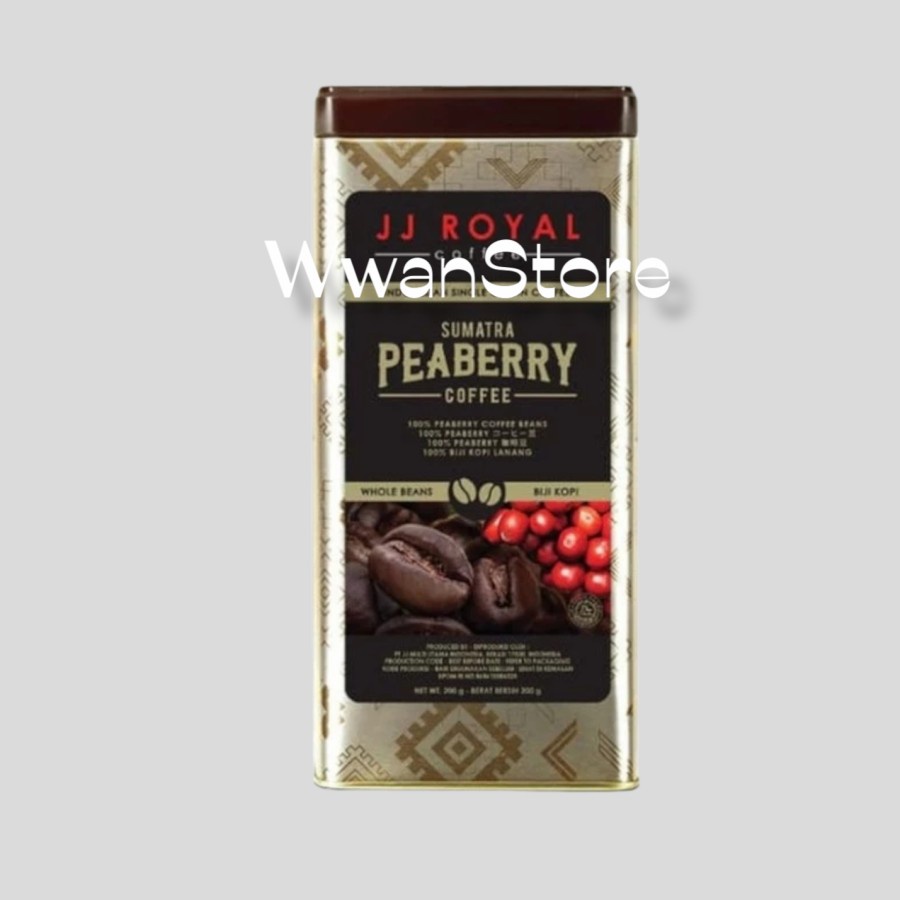 

Jj Royal Sumatera Peaberry Bean 200gr