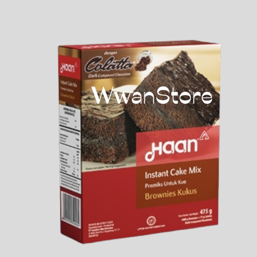 

Haan Brownies Kukus 475gr