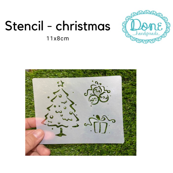 

Best Seller Christmas Stencil Natal Pola Stencil Dekorasi Kerajinan Tangan