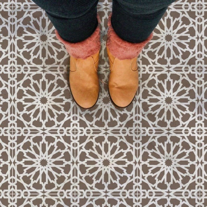 

Best Seller Stencil Lantai Motif 11