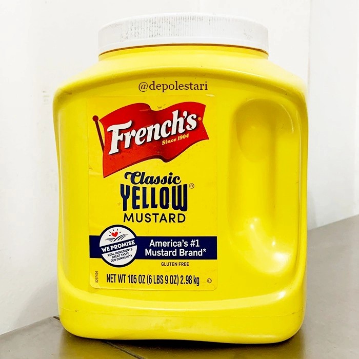 

French's Classic Yellow Mustard 2.98Kg