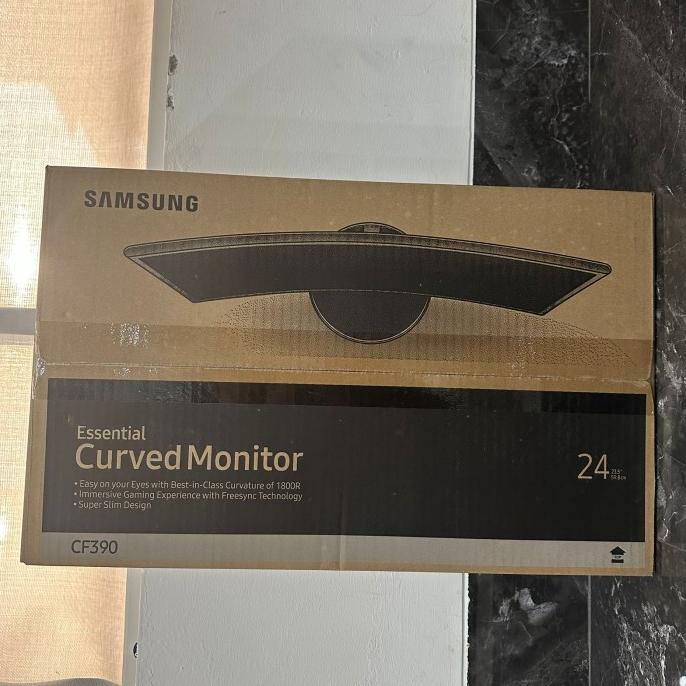 Cf390 Cf 390 Led Monitor Samsung 24" Inch Curved Monitor Quinayi