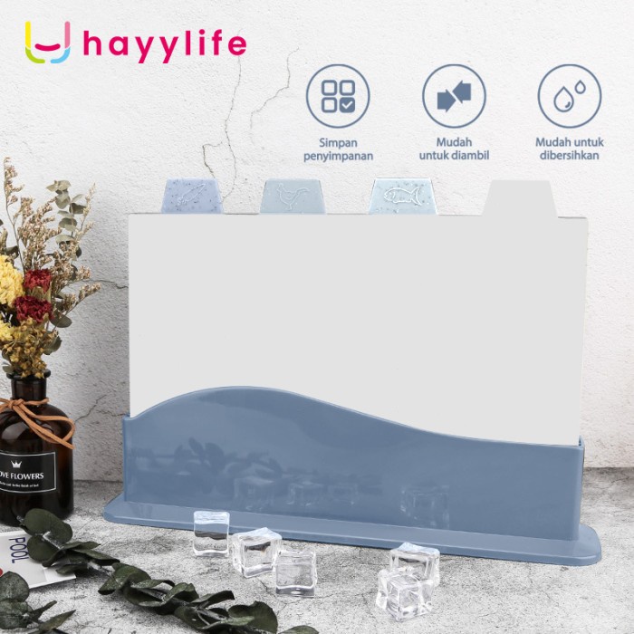 Battom- Hayylife Empat Potong Set ,Cutting Board-Creative Cutting Board