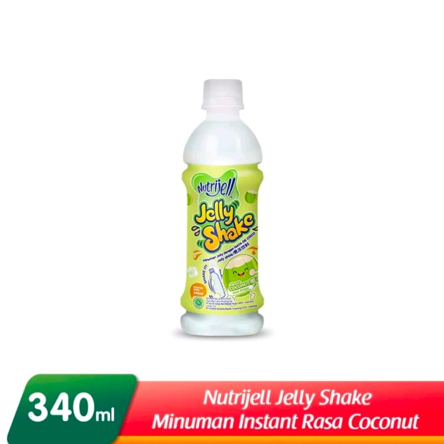 

NUTRIJELL JELLY SHAKE MINUMAN INSTAN RASA COCONUT 340 ML