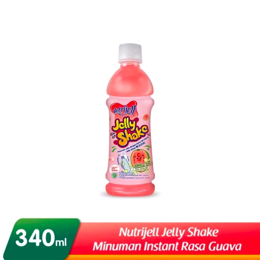 

NUTRIJELL JELLY SHAKE MINUMAN INSTAN RASA GUAVA 340 ML