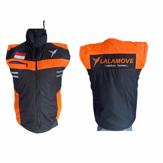 Terbaru Jaket Rompi Lalamove /Driver Motor Keren Murah