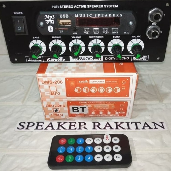 _ UI Kit Platinum DMS-206.X plus MP3 bluetooth / DMS206x mp3 / DMS 206 x q Paling Dicari ✄.