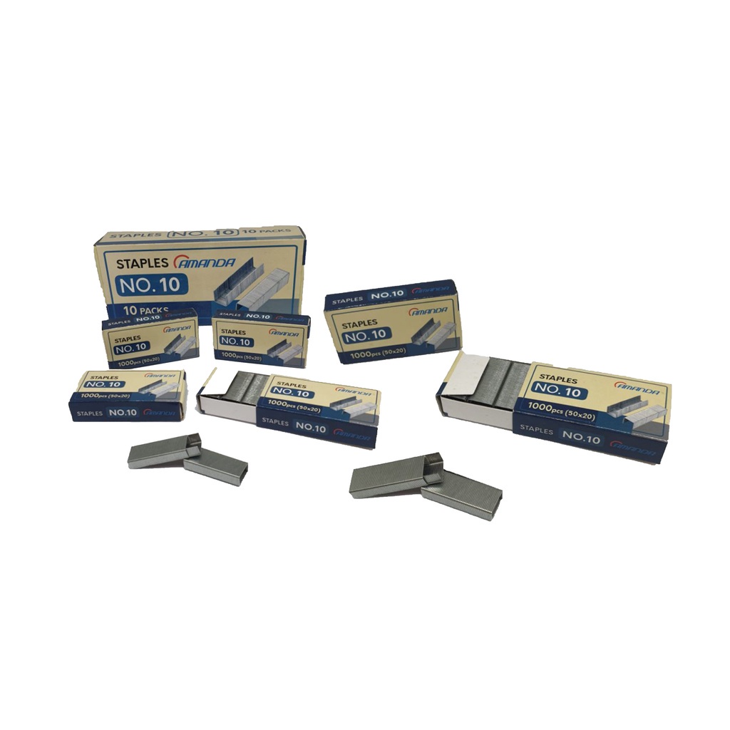 

Isi Staples / Refill Stapler Amanda No. 10 High Quality