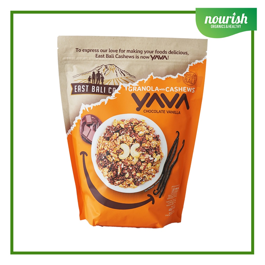 

East Bali Cashew (Yava), Granola Chocolate Vanilla 400Gr
