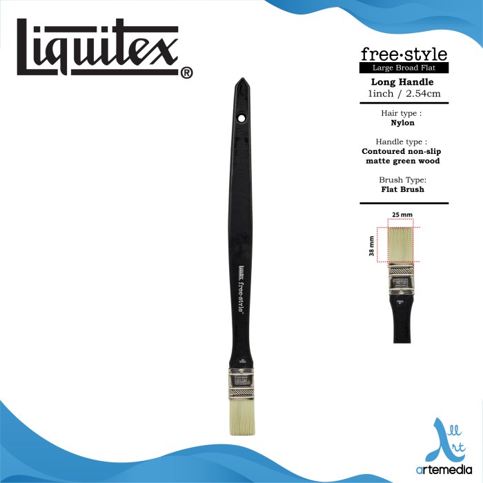 

Kuas Lukis Liquitex Free Style Large Broad Flat Professional Brush
