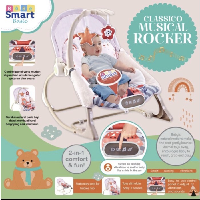 bebe smart classico musical rocker