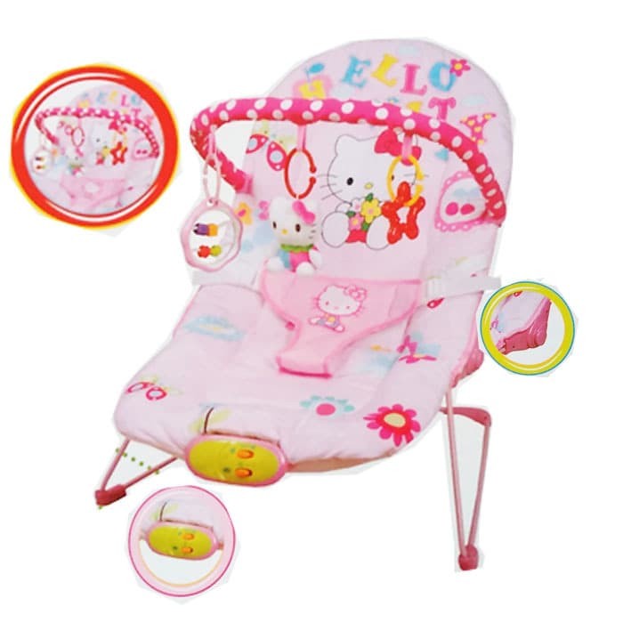 Baby Bouncer Hello Kitty Musical Melody/Bouncer Bayi Otomatis
