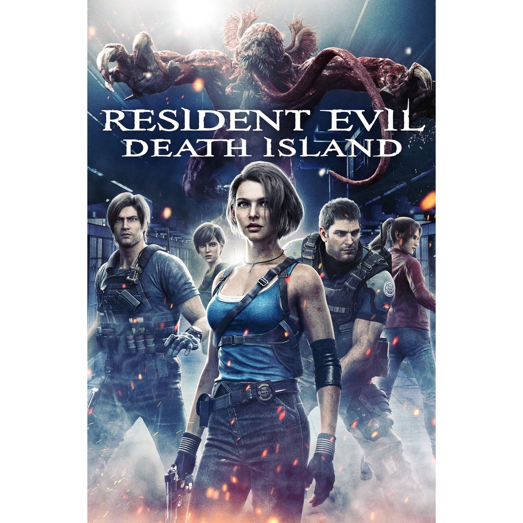 DVD Kaset Resident Evil: Death Island (2023)