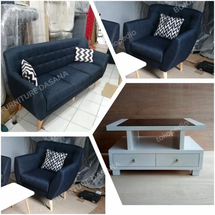Sofa Retro Minimalis 311 +Meja Istanatujuh