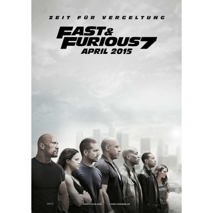 DVD Kaset Furious 7 (2015)