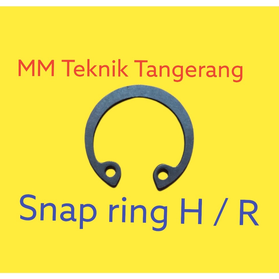 Diskon YCF Snapring R19 H19 Snap ring Circlip Internal Retaining Tipe R H 19 Penahan bearing Sparepa