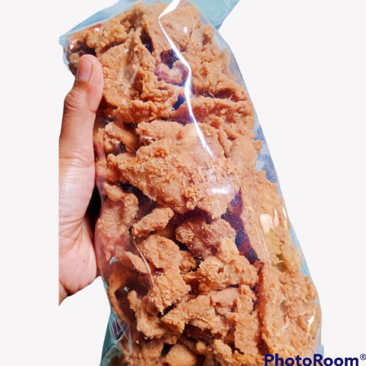 

Terupdate kulit ayam crispy 500gr original/pedas