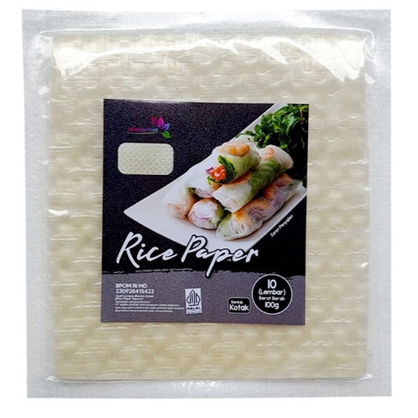 

PBCV2761 (COD )NEW_PRODUCT JAVA Rice Paper KOTAK 100 gram / 10 lembar halal