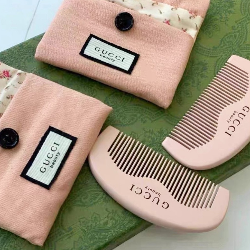 ✨Promo✨ Hari Ini 【100% ORIGINAL】Gucci Wooden Comb/Beauty Comb/Hair comb/Sisir/Gucci Comb Gift Box Pa