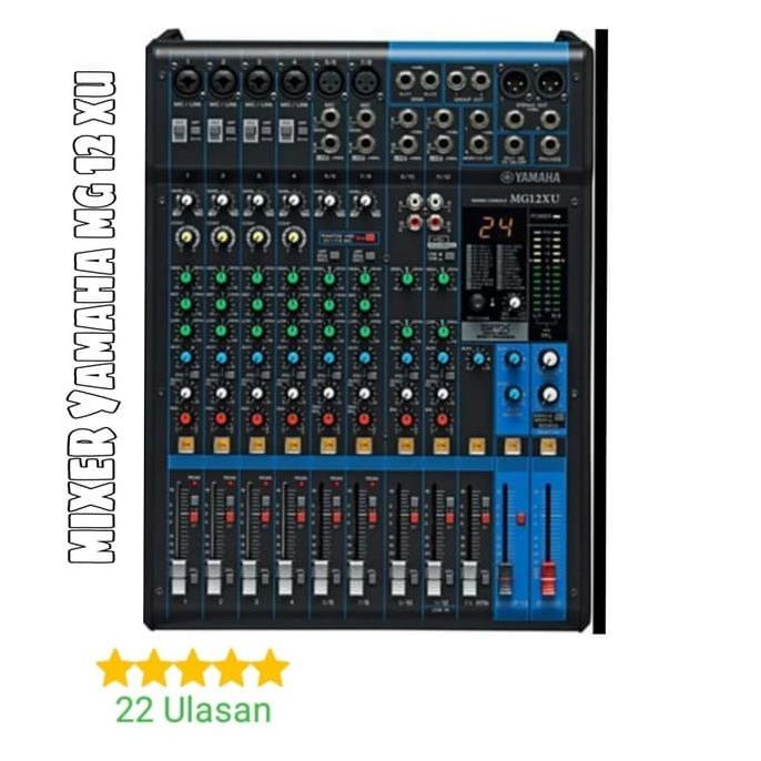 Sale Audio Mixer Yamaha 12 Channel Mg 12 Xu Termurah Terlaris