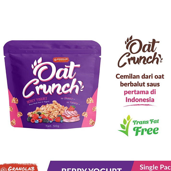 

★★★★ Granola Crunch - Berry Yogurt Oat Crunch 50gr