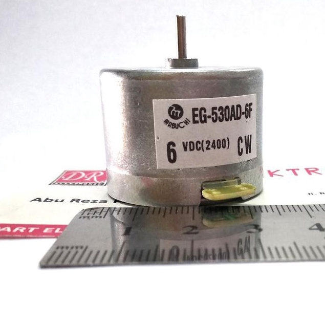 ➸JQT Dinamo Motor Cw Dc 6Vdc 6 Volt Eg-530Ad-6F Dc6V 6V 6Volt Drelek90 Segera Dapatkan ✵ ✍