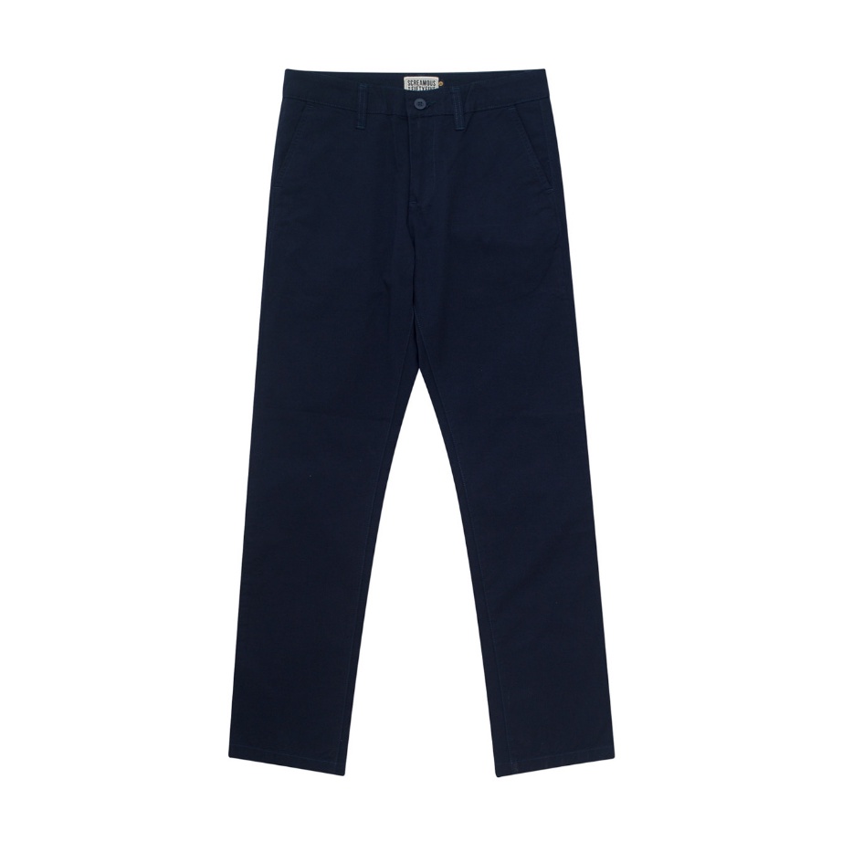 ➙➼✦❃ Screamous Long Pants Chino DEMON NAVY BLUE Ready
