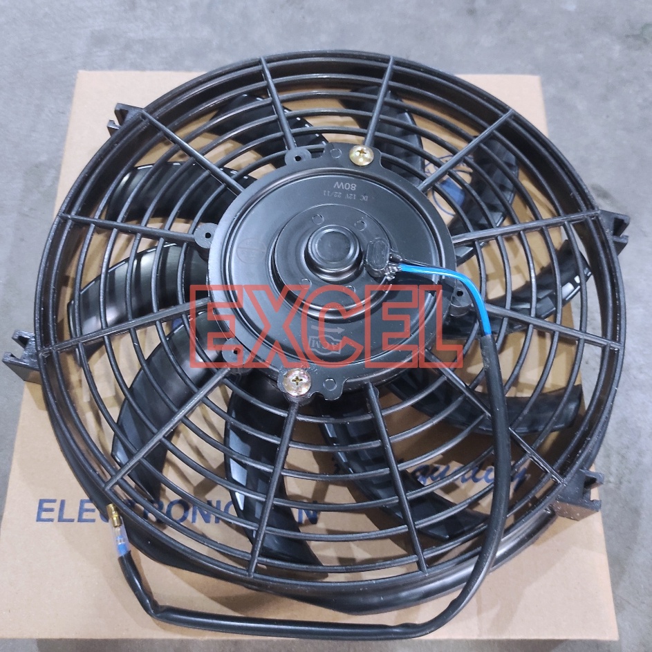 ➡ EXTRA FAN KIPAS RADIATOR AC MOBIL 12V 80W 10INCH UNIVERSAL j Kemasan Baru ★.