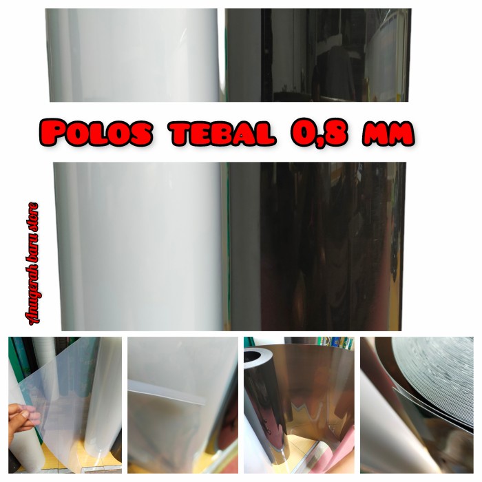 Terlaris Fiber Pagar Plastik Penutup Pagar Polos Tebal 0,8 Mm