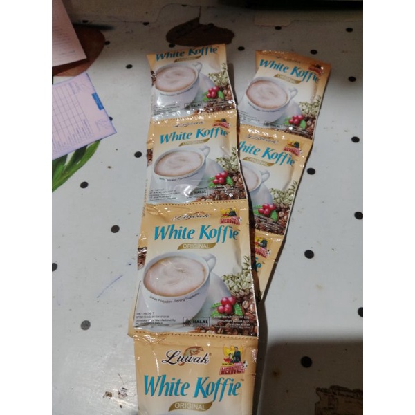 

KOPI LUWAK WHITE KOPI 20G/KOPI LUWAK HITAM BELI 10 GRATIS 8 20G