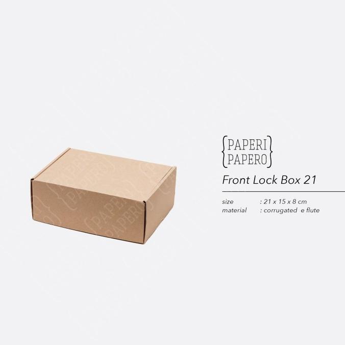 

] Box Kardus - Packaging Kaos / Kue / Serba Guna (21 x 15 x 8 cm)