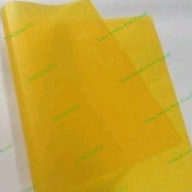 

Kualitas terbaik] Kertas wajik kuning 1 pc/kertas minyak/layangan