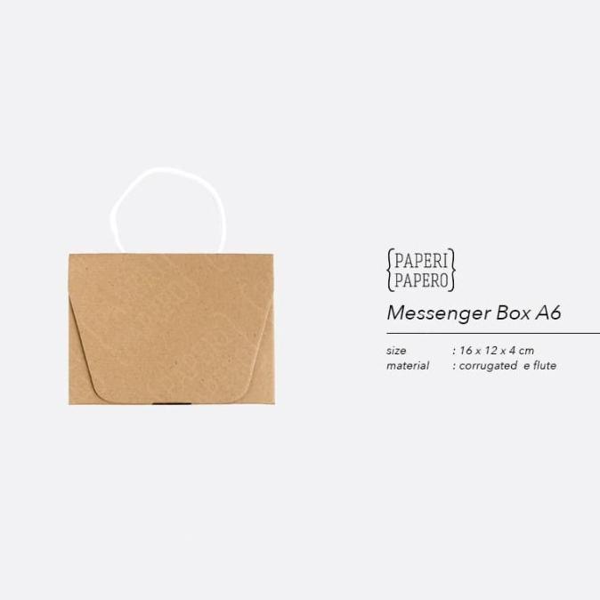 

best produk] Messenger Box A6 - Boks Hampers Notes / Aksesoris / Alat Tulis