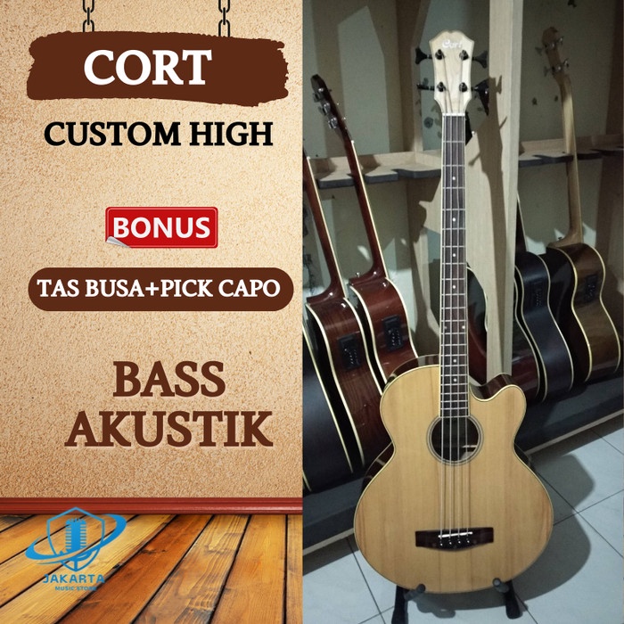Bass Akustik Elektrik Murah Cort High Quality Limited Edition