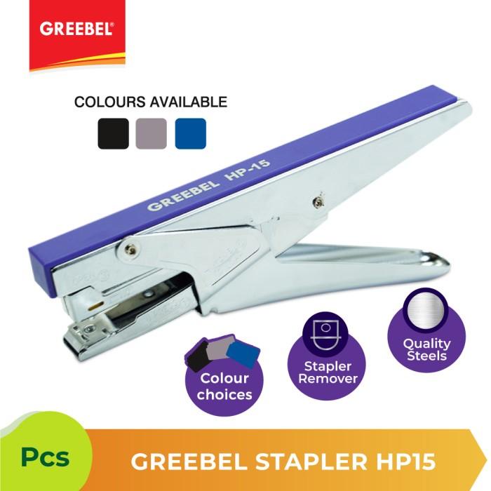 

JEPRETAN KERTAS STEPLES STEPLER STAPLER GREEBEL HP-15 ISI NO.10