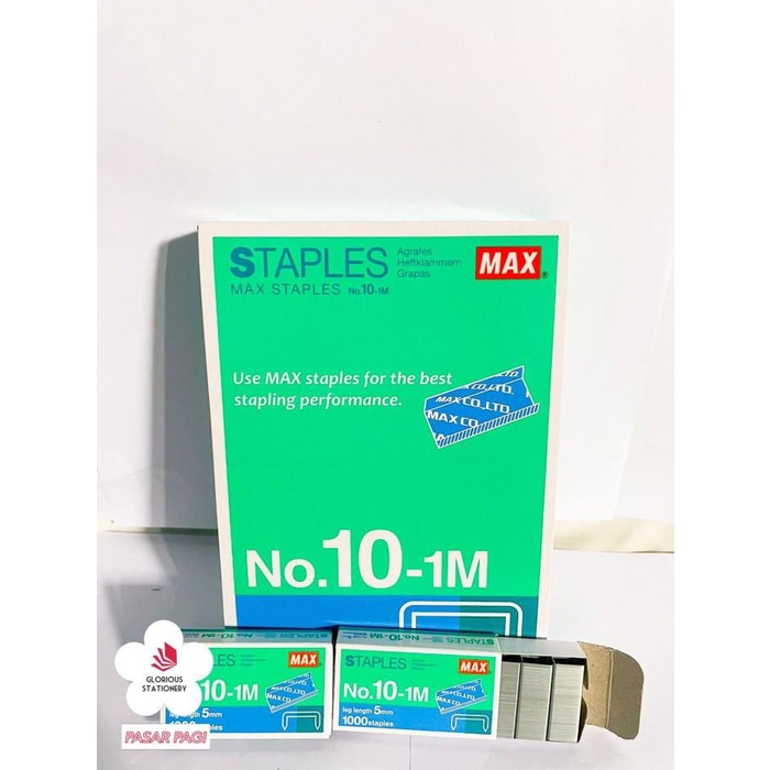 

Isi Staples No.10 Merk Max