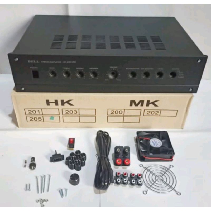 Box Amplifier Parametrik BELL HK 205 Plus Accessories