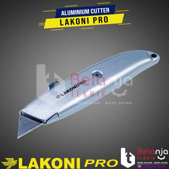 

LAkoni Pro Cutter Pemotong Kertas T-Type Aluminium Cutter Knife keren