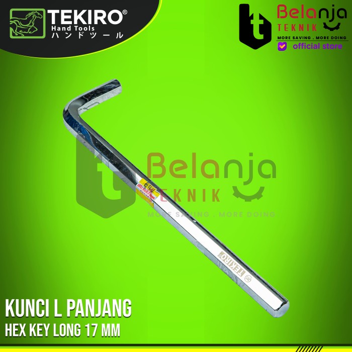 Tekiro Kunci L Panjang 17 mm - Kunci L 17mm Tekiro keren