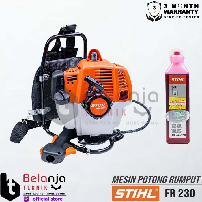 STIHL Mesin potong rumput Gendong FR230 Brush Cutter Bensin FR 230 GRM keren