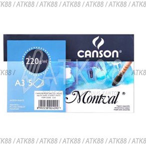 

✯Dijual Murah Canson Montval A3 220 gsm (Canson Aquarelle/Watercolour) B60 ➫