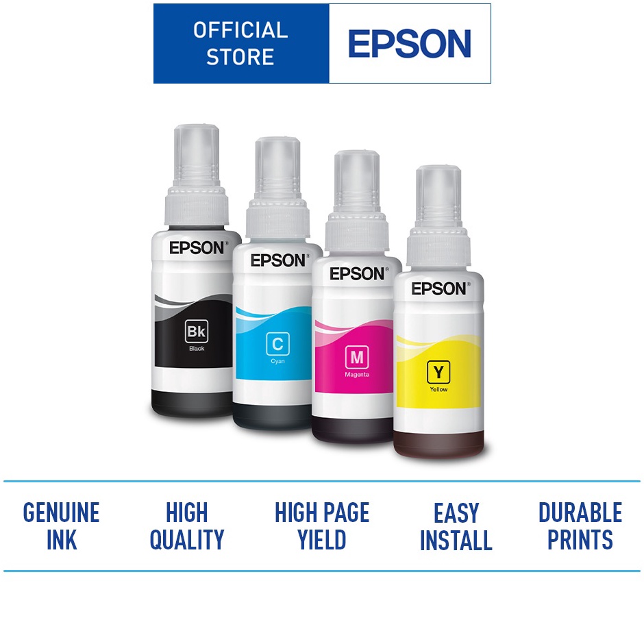 Terbatas Epson Tinta T6642 - Cyan Original (C13T664200) ➹→❆❂