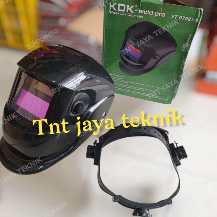 ALAT KESELAMATAN HELM LAS OTOMATIS KEDOK LAS OTOMATIS TOPENG LAS AUTO KDK ORIGINAL