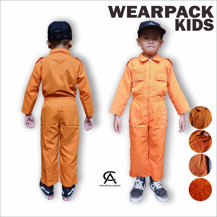 Ready  wearpack / baju bengkel / seragam mekanik / wearpack safety / coverall