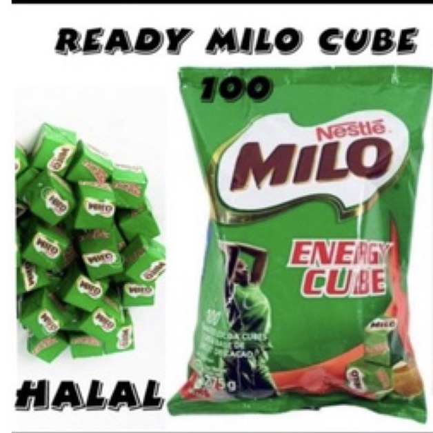 

Model Baru.. Milo Cube 100 / milo cubes isi 100pcs Nigeria Malaysia Import DQ7