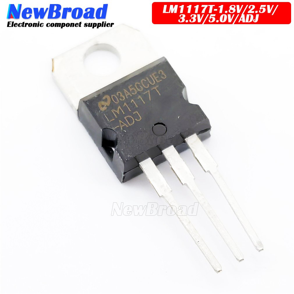✅&5PCS LM1117T-ADJ LM1117T-1.8V LM1117T-2.5V LM1117T-3.3V LM1117T-5.0V TO-220 Three Terminal Regulat