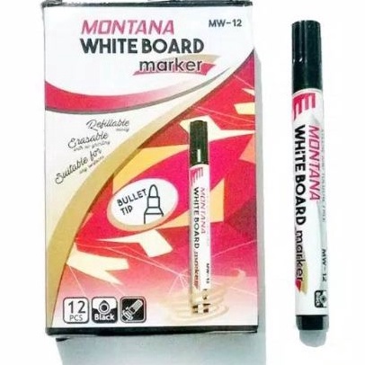 

➢Produk✤➬ 12 pc/ 1 pack SPIDOL WHITE BOARD MONTANA H78